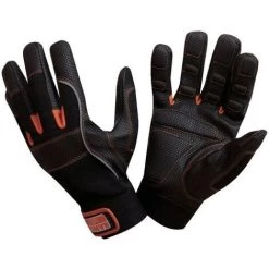 Paire De Gants De Travail De Protection Bahco GL010 8mm - Noir