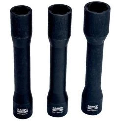 Bahco Coffret De Douilles à Torsion Longues 1/2, 17, 19 Et 21mm - BWTSP3L