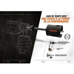 Scie Trépan Bahco 3833-25-C Diamètre 25mm 5 Scie Trépan Bahco 3833-25-C Diamètre 25mm -Pas Cher BAHCO Magasin 12957241 3