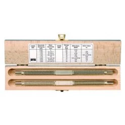 Bahco 1450D/2 Set De Limes à Double Filetage, 2 Pcs, Avec Tableau De Filetages. 1 Pc(s)