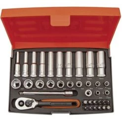 Bahco Bahco Jeu De Clés à Douille 37 Pièces SL25L