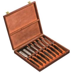 Coffret De 8 Ciseaux à Bois 424P-S8-EUR Bahco