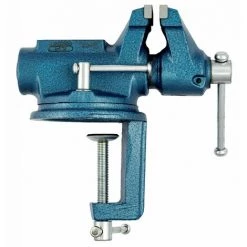 Bahco 834V-2 - Étau D'établi Portatif à Guide Rond Avec Mors Interchangeables