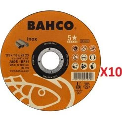 Disque à Tronçonner Pour Acier Inoxydable Bahco 3911-125-T41-I -Pas Cher BAHCO Magasin 25897817 3