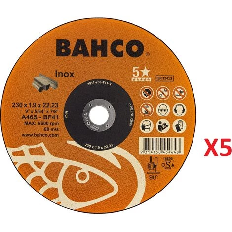Disque à Tronçonner Pour Acier Inoxydable Bahco 3911-230-T41-I 2 Disque à Tronçonner Pour Acier Inoxydable Bahco 3911-230-T41-I – Image 2