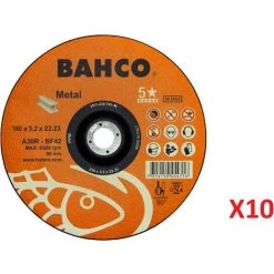 Disque à Tronçonner Pour Métal Bahco 3911-180-T42-M -Pas Cher BAHCO Magasin 25954415 3