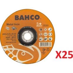 Disque à ébarber Pour Acier Inoxydable Et Métal Bahco 3921-230-T27-IM 5 Disque à ébarber Pour Acier Inoxydable Et Métal Bahco 3921-230-T27-IM -Pas Cher BAHCO Magasin 27106318 3