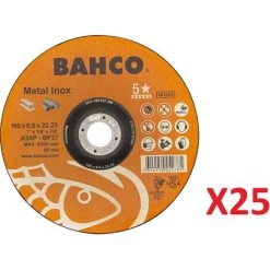 Disque à ébarber Pour Acier Inoxydable Et Métal Bahco 3921-180-T27-IM -Pas Cher BAHCO Magasin 27115852 3