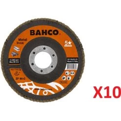 Disque à Lamelles Pour Acier Inoxydable Et Métal Bahco 3926-115IM-C80 -Pas Cher BAHCO Magasin 27862236 3