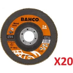 Disque à Lamelles Pour Acier Inoxydable Et Métal Bahco 3926-125IM-C120 -Pas Cher BAHCO Magasin 27862245 3