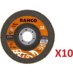 Disque à Lamelles Pour Acier Inoxydable Et Métal Bahco 3926-115IM-C120 -Pas Cher BAHCO Magasin 27862265 3