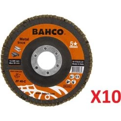 Disque à Lamelles Pour Acier Inoxydable Et Métal Bahco 3926-115IM-C40 -Pas Cher BAHCO Magasin 27862299 3