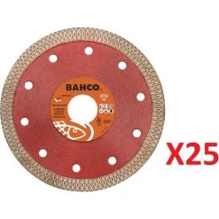Disque Diamant Pour Carrelage Et Céramique Bahco 3916-125-10P-CE -Pas Cher BAHCO Magasin 27951828 3