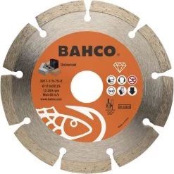 Disque Diamant Utilisation Universelle Bahco 3917-115-7S-U