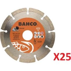 Disque Diamant Utilisation Universelle Bahco 3917-125-7S-U -Pas Cher BAHCO Magasin 28028751 3