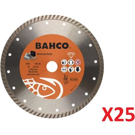 Disque Diamant Utilisation Universelle Bahco 3916-115-10S-UE 3 Disque Diamant Utilisation Universelle Bahco 3916-115-10S-UE – Image 3