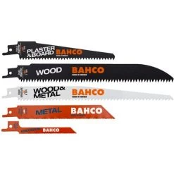 Panachage De 10 Lames De Scie Sabre Bimétal Bahco 3940-MIX-SET-10P