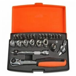 Bahco - Sl24 Socket Set 24-Piece 1/4In Drive - BAHSL24
