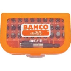 Bahco Bahco 59/S31B Jeu Dembouts 31 Pièces Vis à Fente, Cruciforme Phillips, Vis Pozidriv, Hexagonal, 6 Pans Extérieurs -Pas Cher BAHCO Magasin 31804608 3