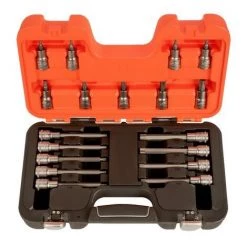 Bahco Jeu De Douilles 1/2 Avec Embouts TORX - 18 Pcs - S18TORX"