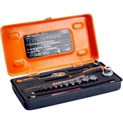 Coffret De Douilles 12 Pans 1/4'' Bahco A6718DZ