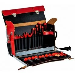 Jeu D'outils Isolés Dans Mallette En Cuir (19 Pcs) - BAHCO 3045V-2
