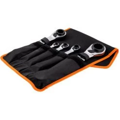 Jeu De Clés Polygonales à Cliquet 4 En 1 (5 Pcs) - BAHCO S4RM/5T