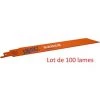 Lot De 5 Lames Scie Sabre Métaux Lourds Bahco 3940-300-14-HST