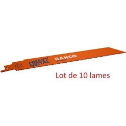 Lame Scie Sabre Métaux Lourds Bahco 3940-150-8/12-ST Lot De 1 Lamemm -Pas Cher BAHCO Magasin 39927222 3