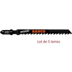 BAHCO Lame De Scie Sauteuse Bois Et Plastique 116mm 8 Dents/pouce Lot De 1 Lamemm 5 BAHCO Lame De Scie Sauteuse Bois Et Plastique 116mm 8 Dents/pouce Lot De 1 Lamemm -Pas Cher BAHCO Magasin 40360546 3