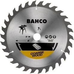 BAHCO Lame De Scie Circulaire 400x30/25 40 Dents Pour Le Bois Avec Scies De Chantier