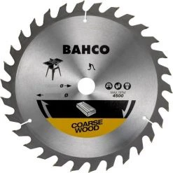 BAHCO Lame De Scie Circulaire 300x30/20 40 Dents Pour Le Bois Avec Scies Sur Site
