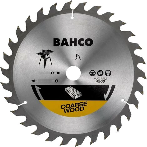 BAHCO Lame De Scie Circulaire 300x30/20 30 Dents Pour Le Bois Avec Scies Sur Site 1 BAHCO Lame De Scie Circulaire 300x30/20 30 Dents Pour Le Bois Avec Scies Sur Site
