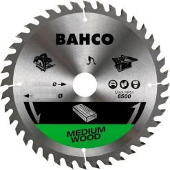 BAHCO Lame De Scie Circulaire 200x30/25/20/18/16mm 20 Dents Pour Le Bois Avec Scies Portables à Table