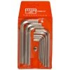 Bahco JEU DE TOURNEVIS D'ANGLE, 10 PCS, 6 PANS, NICKELÉS - 1998M/10T