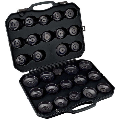 Bahco JEU DE CAPUCHONS POUR FILTRE À HUILE, 30 PCS - BE630 1 Bahco JEU DE CAPUCHONS POUR FILTRE À HUILE, 30 PCS - BE630