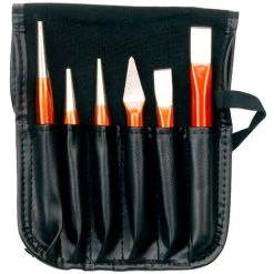 Bahco Jeu De Pointeaux Et Burins 6 Pcs Dans Un étui Plastique - 3654r