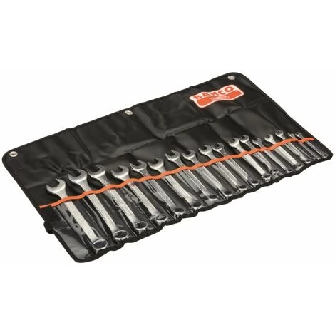 BAHCO Clé Mixte Réglé 17 Dlg Dans Un Sac En Plastique 1 BAHCO Clé Mixte Réglé 17 Dlg Dans Un Sac En Plastique