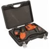 Bahco Visseuse à Chocs Sans Fil 1/2 Pouce, Incl. 2 Batterie Lithium-ion Et Le Chargeur, Dans L'étui Rigide (18V