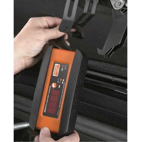 Bahco Dispositif De Maintenance De Batterie Et De Maintenance De La Batterie à Microprocesseur Entièrement Automatique 3 Ampère, 8 étapes Pour 12 4 Bahco Dispositif De Maintenance De Batterie Et De Maintenance De La Batterie à Microprocesseur Entièrement Automatique 3 Ampère, 8 étapes Pour 12 – Image 4
