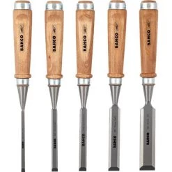 Jeu De 5 Ciseaux à Bois Manche Bois 425-082 Bahco -Pas Cher BAHCO Magasin 48822637 3