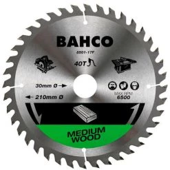 Lame De Scie Circulaire Ø210 Mm 60 Dents Pour Le Bois - BAHCO 8501-210-30-60XF