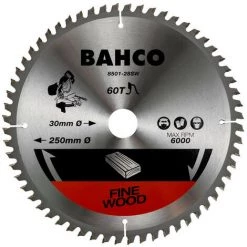 Lame De Scie Circulaire Ø260 Mm 40 Dents Pour Le Bois - BAHCO 8501-260-40SW