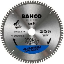 Lame De Scie Circulaire Ø210 Mm 48 Dents Pour Alu Et Plastique - BAHCO 8501-17S