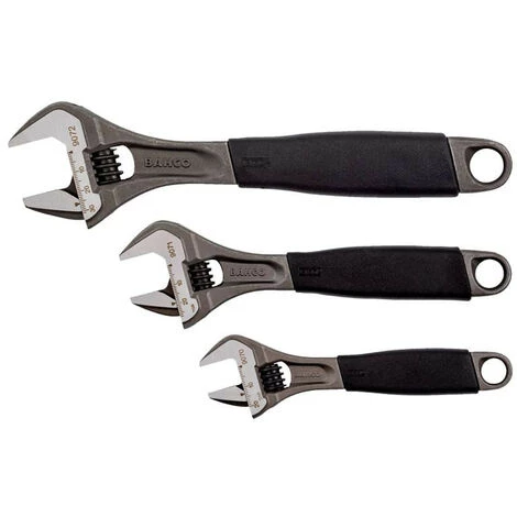 Jeu De Clés à Molette à écrou Central ERGO - BAHCO ADJUST3-90 2 Jeu De Clés à Molette à écrou Central ERGO - BAHCO ADJUST3-90 – Image 2