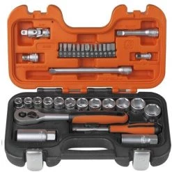 Coffret Cliquet Professionnel 1/4 Et 3/8 34 Pièces Bahco S330