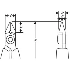 Pince Coupante à Bec Rond Pour électricien - BAHCO 8150 J -Pas Cher BAHCO Magasin 58544067 4
