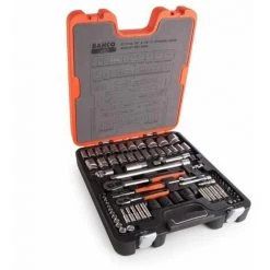 Bahco S800 BHS800, Argent, 1/2`, 1/4`, Set De 77 Pièces