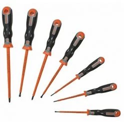Bahco 202032 Tekno Plus Jeu De Tournevis Avec étui VDE 7 Pièces (Import Grande Bretagne)