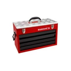 BAHCO - Caisse à Outils Métallique à 4 tiroirs, Pour Usage Intensif